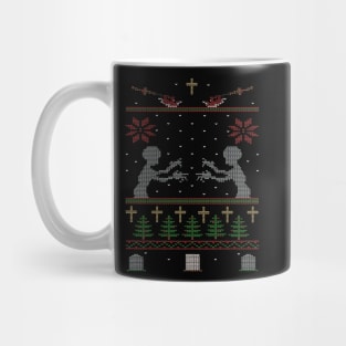 Ugly Buffy Christmas Sweater Mug